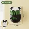 Clip Sellador Panda a Prueba de Humedad para Alimentos de Cocina Estante de Almacenamiento Magnético para Puerta de Refrigerador Montado en Pared Clip Sellador a Prueba de Polvo para Conservar la Frescura Artefacto