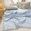 Conjunto de Quatro Peças Colcha de Resfriamento de Seda Gelada e Látex Verão 2026 Novo Modelo Colcha de Ar Condicionado Conjunto de Três Peças para Cama de Dormitório