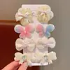 Presilhas de Cabelo Infantis Que Não Danificam o Cabelo, Presilhas Bico de Pato, Grampos de Cabelo Fofos de Estrela, Coroa, Flor, Presilhas Laterais para Franja, Parte de Trás da Cabeça