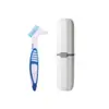 Productos de Comercio Exterior, Productos Bucales, Caja para Dentadura Postiza, Caja de Plástico para Dentadura Postiza, Caja para Guardar Dientes, Caja de Diente de Manzana, Set de Cepillo de Dientes, Caja para Ortodoncia