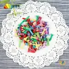 Tachinhas Coloridas com Dois Pinhas em Caixa, Tachinhas de Dois Pinhas, Tachinhas em Formato de Chifre, Tachinhas com Pinhas Divididas, Materiais Artesanais DIY, Decoração de Padrão