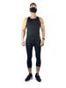 Pantalones Ajustados de Fitness de Tres Puntos para Baloncesto Hombres Campus Correr Fútbol Entrenamiento Equipo Deportivo Leggings de Alta Elasticidad de Secado Rápido