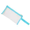Bolsa Transparente de Mão para Arquivos A4 Bolsa de Documentos em Malha de Nylon Bolsa para Matérias de Estudante Arquivo de Escritório Armazenamento de Provas Bolsa para Lápis