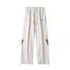 Pantalones Deportivos Casuales Unisex de Pierna Recta, Gruesos y Forrados de Polar, Tendencia 2025 para Otoño e Invierno, Cálidos, Holgados, Cómodos y Adecuados para Ir al Trabajo