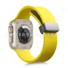 Adequado para Apple Watch Pulseira de Silicone Monocromática de Fibra de Carbono Apple 11 Ultra Fivela Dobrável Pulseira de Pulso de Silicone