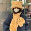 Liquidación de Invierno, Sombrero de Lana Cálido y Peludo, Gorro de Punto Versátil, Gorro Protector de Orejas, Gorro de Invierno a Prueba de Frío