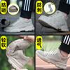 Zapatos de seguridad de fábrica Anti-aplastamiento Anti-perforación Estándar Europeo Kevlar Transpirables Cuero Anti-terciopelo Zapatos de trabajo para soldadura Zapatos de protección laboral