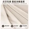 Mesita de noche color crema para dormitorio, uso doméstico creativo, nueva moderna minimalista inteligente de alta gama de madera maciza con almacenamiento para sala de estar