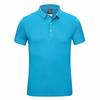 Roupas de trabalho personalizadas, camisa polo de lapela de verão, camisa de manga curta para publicidade empresarial, roupas de grupo, logotipo impresso personalizado, bordado