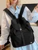 Mochila Ligera, Sencilla, de Color Sólido, Gran Capacidad, Bolsa de Almacenamiento para Deportes al Aire Libre y Viajes de Corta Distancia, Mochila Impermeable para Montañismo