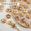 Acessórios de Joias e Pingentes para Corrente de Celular e Bolsa com Ilustração de Estrela Estilo Americano Retrô em Acrílico Enfeites de Contas