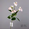 Flor Artificial Borbulha Nebulosa Camélia Multicabeça Cena de Casamento Haste Única Rosa Pequena Adereço para Fotografia de Casa Camélia Artificial