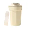 Taza térmica de acero inoxidable 316 para café con cuerda, taza de café octagonal portátil, taza de doble uso, venta al por mayor, personalizable