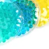 En stock Unisex Color Sólido Redondo Cuenta de Gel Bolsa de Hielo Frío y Caliente Protección Ocular Cara Bolsa de Hielo Caliente Repetible