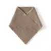 Gola de Tricô Triangular de Cashmere Unissex 100% Cashmere Puro Quente Estilosa Versátil Protetor de Pescoço em Tricô Cachecol de Proteção contra Frio