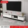 Mesa de centro de luxo leve, adequada para salas de estar e apartamentos pequenos, design moderno e minimalista, combinação com rack de TV, vidro temperado com bordas arredondadas