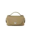 Marca Coreana de Nicho Modelo Nuevo 2026 Bolso Cruzado de Piel de Vaca de Primera Capa con un Diseño Elegante, Bolso de Mano, Bolso de Hombro Tipo Caja para Mujer