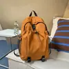 Mochila casual versátil nueva para estudiantes de secundaria y preparatoria, de gran capacidad, bolsa escolar ligera, mochila de viaje simple