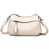 2025 Nueva Moda Bolso Sencillo para Mujer Bolso de Hombro Cruzado Multicompartimento Comercio Exterior Bolso Suave Hombro Cruzado con Bolso para Mamá