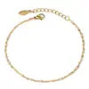 Collar de cuentas de gota de aceite de colores para mujer, estilo europeo y americano Dopamine Color, cadena para clavícula estilo bohemio simple, joyería