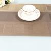 Requintado Teslin Western placemat isolamento mat xadrez estilo europeu Teslin plástico ecológico antiderrapante Western placemat atacado