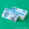 Fichas de Poker e Cartas Ultrafinas, Peças de Mahjong de Plástico Fino Fosco Dupla Face, À Prova d'Água, Resistentes ao Desgaste, Fichas Antifalsificação