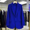Blazer Negro para Mujer, Otoño 2026 Casual Holgado Diseño Estilo Coreano, Blazer Elegante y con Estilo para Viajar al Trabajo