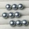 Contas Soltas de Cristal Swarovski Pérola de Imitação Meio Furadas para Joias Artesanais DIY Colares, Brincos, Pingentes e Acessórios de Joias