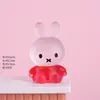 Adornos de Paisaje en Miniatura, Accesorios de Resina de Conejo Sentado, Piezas de Decoración Lindas Hechas a Mano para Bricolaje