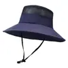 Sombrero de Senderismo para Exteriores Color Camello Secado Rápido Visera Sombrero de Pescador para Hombres y Mujeres con Ala Ancha Sombrero de Sol para Senderismo Sombrero de Sol Anti-UV