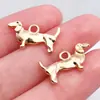 20 Tipos de Colgantes de Perro Mascota Animal, Pata de Perro, Plato de Perro, Letra Corazón Pendientes DIY, Collares, Llaveros, Accesorios de Joyería