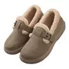 Zapatos de invierno para mujer, forrados de polar, gruesos, cómodos y cálidos, nuevo estilo 2026, ligeros, antideslizantes, de suela suave y esponjosos