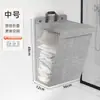 Cesta de lavandería sucia colgante transfronteriza, cesta de lavandería de tela plegable para uso doméstico, cesta de almacenamiento de ropa sucia para baño y dormitorio