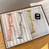 Adecuado para Apple Applewatch Correa Pequeña de Ojo de Gato Fragante Decoración de Metal de Alta Gama para Reloj para Mujer