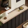 Alfombrilla para Mueble de TV Retro Estilo Francés, Alfombrilla para Aparador, Alfombrilla de Mesa Lavable Impermeable y Resistente al Calor, Alfombrilla Anti-Suciedad para Encimera de Zapatero de Entrada