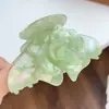 Pinza para el Cabello de Doble Flor de Gama Alta con Hermosa Textura de Acetato, Pinza de Tiburón Tridimensional, Pasador Súper de Ensueño Sencillo, Accesorio para el Cabello para Mujeres