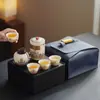 Juego de Té de Viaje Taza Rápida Montaje en Coche Horno Ru Ola Tetera de Camping Regalo de Empresa Evento de Empresa Conmemorativo Al por Mayor