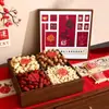 Nova Caixa de Nozes com Tampa, Bandeja de Frutas Secas para Ano Novo, Bandeja Selada Doméstica à Prova de Umidade para Lanches de Nozes, Venda Direta da Fábrica