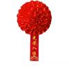 Fita de Flor Vermelha Grande Tecido de Seda e Cetim Flor Gloriosa Aposentado Família Wu Guangrong Corsage Fita de Convidado de Abertura Flor Vermelha Grande
