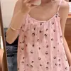 Vestido Camisola de Gasa de Algodón Suave de Verano para Mujer 2026 Modelo Nuevo con Almohadilla para el Pecho Integrada, Hebilla Ajustable, Vestido Suelto para Casa y Dormir