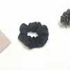 Diadema de Encaje Transfronteriza Europea y Americana para el Cabello del Intestino Grande para Mujer Color Sólido Simple Estilo de Exportación Adorno para la Cabeza de Satén No Daña el Cabello y Es Esponjosa