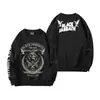 Moletom Cross-Border Black Sabbath Banda de Rock Gola Redonda com Capuz Tamanho S Escuro Europeu