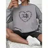 Sudadera de Cuello Redondo con Cruz de Letra de Fe Exportación Transfronteriza Amazon Wish Una Pieza Top al por Mayor