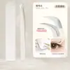 Pinça para Alongamento de Cílios Nova Pinça de Aço Inoxidável Spray de Pintura Pinça de Beleza para Cílios Auxílio para Colocação de Cílios Postiços Clipa de Pena Dourada