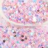 Paquete Grande Cuentas Mixtas Manicura Polvo de Brillo Fantasía Hecho a Mano DIY Belleza Ropa Luna Estrellas Lentejuelas de Ensueño