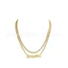 Collar de Dólar Europeo y Americano, Colgante de Dólar Incrustado de Diamantes, Collar de Aleación de Dólar Hip-Hop Moderno Europeo y Americano, Set de Hip-Hop