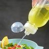Olla de Aceite Weiquan Hogar Cocina Botella de Aceite Grito Olla de Aceite Cantidad Controlada Botella de Especias PP5 Vinagre Maduro Vinagre Balsámico Botella de Aceite Vino de Cocina Contenedor