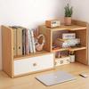 Estantería de escritorio para el hogar, sencilla, para almacenamiento de escritorio, escritorio de estudio, pequeña, multicapa
