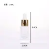 Botellas de Vidrio al por Mayor para Aceites Esenciales, Botellas Gotero, Botellas de Alta Gama de 30ml para Dispensar Aceites Esenciales, Botellas Vacías Especiales para Empaque de Muestras Cosméticas