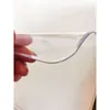 Tapete de Mesa Oito Imortais à Prova de Poeira Pad Transparente Vidro Macio PVC Oito Imortais Mesa À Prova de Óleo À Prova d'Água Lavável Tapete Quadrado